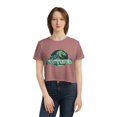 thumbnail image 1 of Women's Jurassic 'Wild Side' Flowy Cropped Tee, 1 of 4