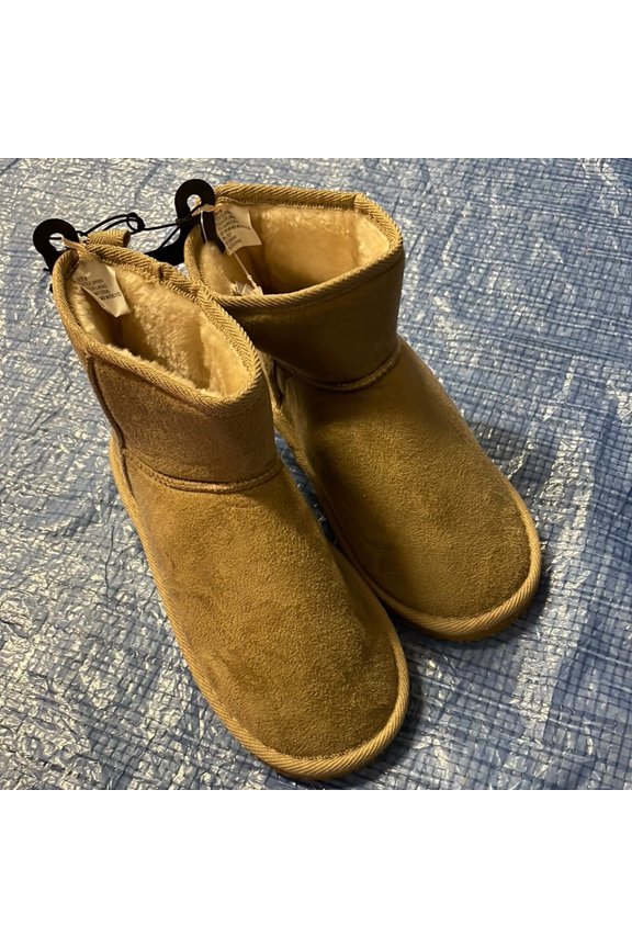 Womens, Just Be Short Fur Lines Boots
