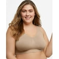 thumbnail image 1 of Hanes Just My Size Women's Pure Comfort Seamless Bralette Plus Size MJ1263, 1 of 6