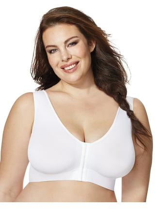 Just My Size Undercover Slimming Wirefree Bra with SlenderU Panels