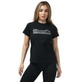 thumbnail image 1 of Women's Just Strong Box Graphic T-Shirt in Black, 1 of 5
