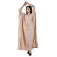 thumbnail image 1 of Women's Kafatan Maxi Summer Caftan Outfit Casual Dress Cover Ups Cotton Silk, Women Kaftans Dresses, S-3XL, Regular to Plus Size, 1 of 5