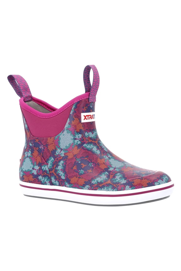 Women's Kaleidoscope Scales 6 in Ankle Deck Boot Size 5(M)