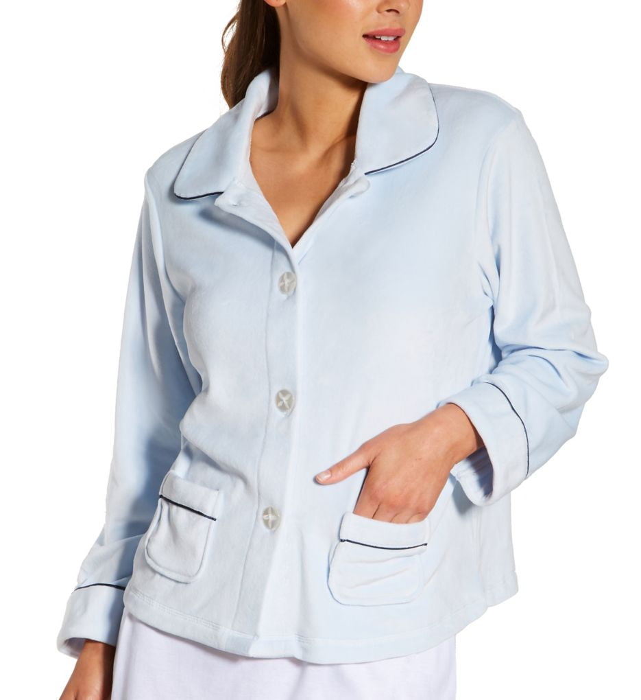 Velour store bed jacket