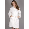 thumbnail image 1 of Women's KayAnna S08084 Waffle Kimono Robe (Lotus Pink XL), 1 of 2