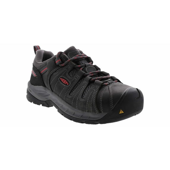 Keen Flint II Steel Toe Work Shoe Grey