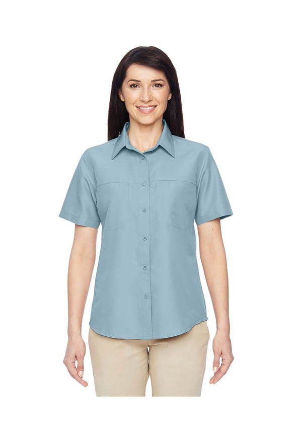 Women's Key West Short-Sleeve Performance Staff Shirt, Style M580W