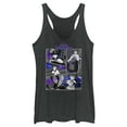 thumbnail image 1 of Women's Kingdom Hearts 1 Sora Different Styles Racerback Tank Top Black Heather Large, 1 of 4