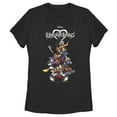 thumbnail image 1 of Women's Kingdom Hearts Coded Box Art  Graphic Tee Black Medium, 1 of 4