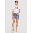 thumbnail image 1 of Women's Kiss Me Its My Birthday Graphic Tee, 1 of 4