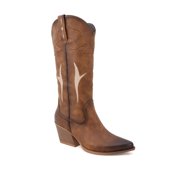 Women's Knee High Cowboy Boots – Pointed Toe Western Boots
