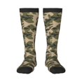 thumbnail image 1 of Women's Knee High Socks Army Camouflage Pattern Outdoor Casual Tube Socks, 1 of 7