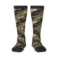 thumbnail image 1 of Women's Knee High Socks Camouflage Print Pattern Outdoor Casual Tube Socks, 1 of 7