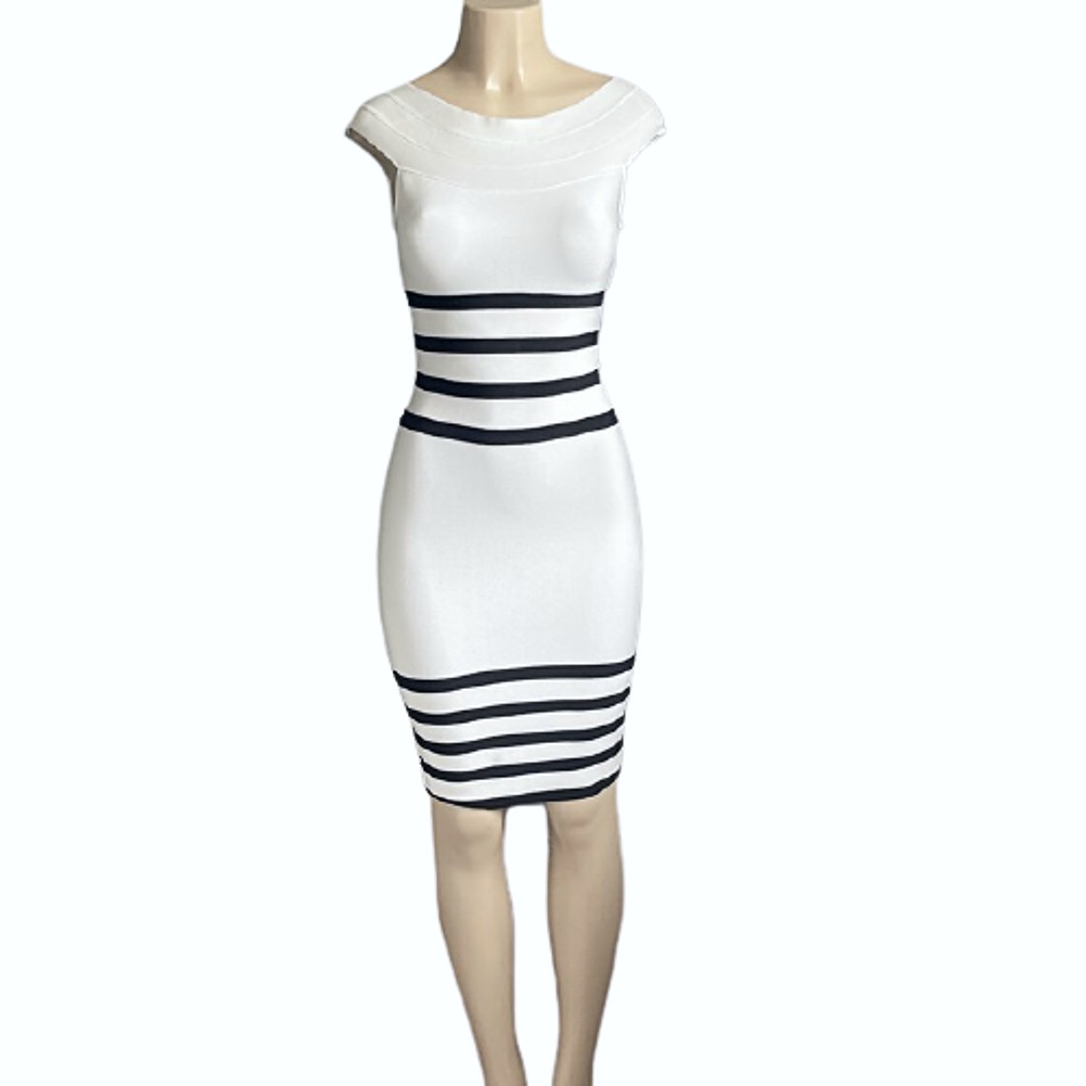 Bandage Dress White