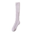 thumbnail image 1 of Women's Knit Fleece Slipper Socks,Non Slip Warm Fuzzy Fluffy Sherpa Lined, Cute Sleep Comfy Slipper Socks Non Slip Reading Cozy Sleeping Christmas Gifts, 1 of 3