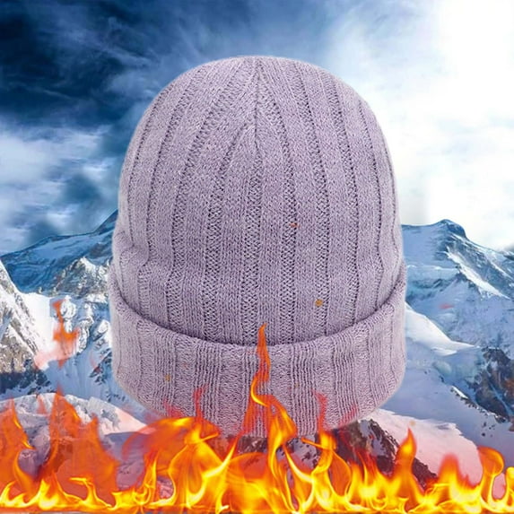 Women’s Knit Hat For Fall And Winter Warm Pullover Hop Style Cap Basic Winter Knit Hat Trooper Trapper Hat Plaid Hat Women Men Winter Gear Winter Hats for Men Winter Hays for Babies Plaid Winter Hat