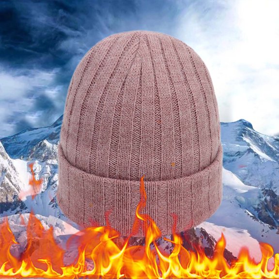 Women’s Knit Hat For Fall And Winter Warm Pullover Hop Style Cap Basic Winter Knit Hat Trooper Trapper Hat Plaid Hat Women Men Winter Gear Winter Hats for Men Winter Hays for Babies Plaid Winter Hat