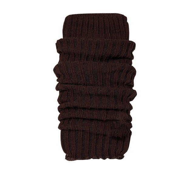 Women's Knit Leg Warmers Ribbed Plain Slouchy Socks Stretchy Fit Cozy Daily Winter Socks