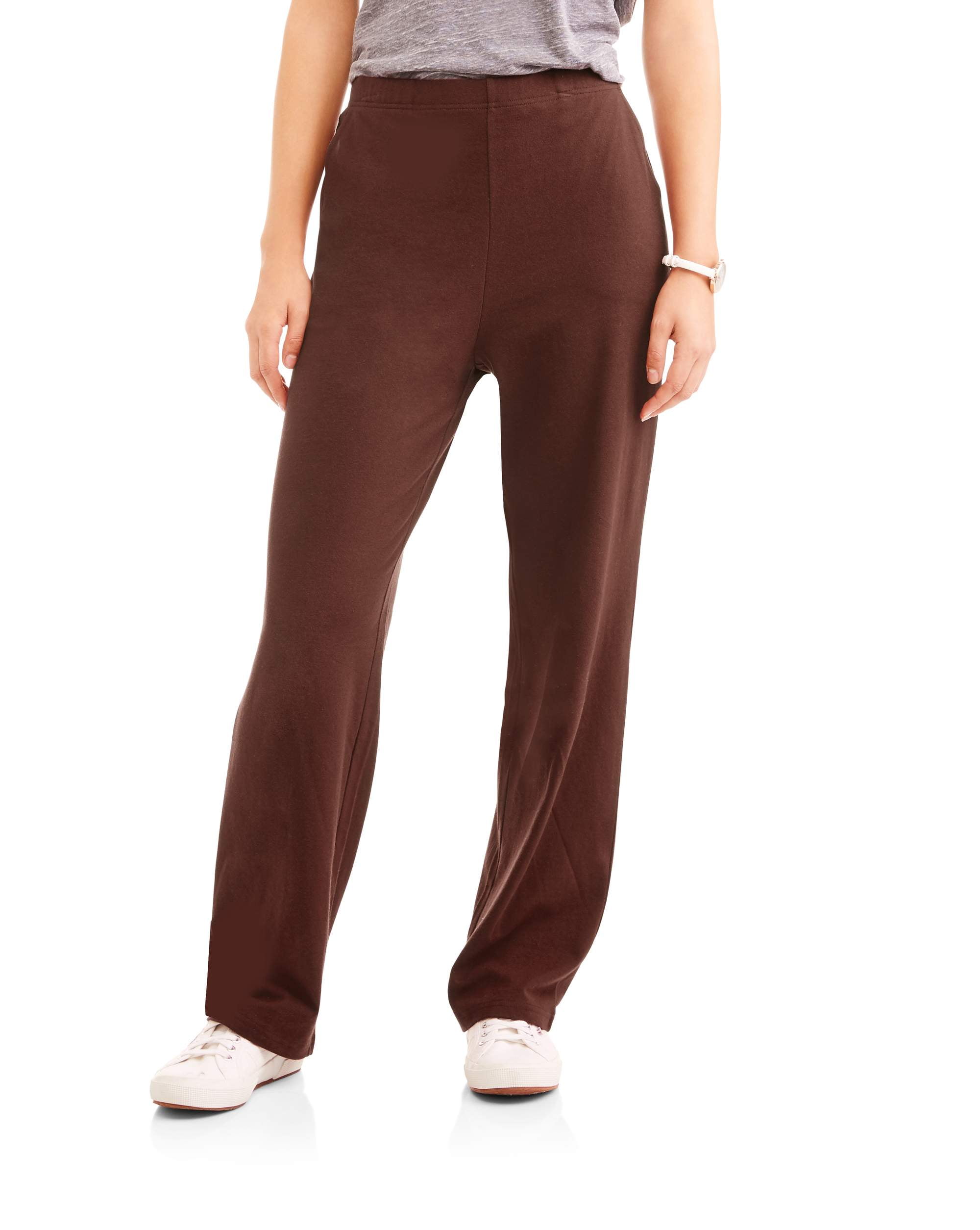 Women's Knit Pull-On Pant available in Regular and Petite - Walmart.com