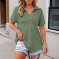 thumbnail image 1 of Women's Knit Shirt Top Women S T Shirts Space T Short Athletic Wear Women T Shirt Women Solid Tee Casual Fit Top Casual Workout Tops Women Big Shirt Solid Color Tops for Women Short Sleeve Long, 1 of 4