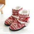 thumbnail image 1 of Women's Knit Slipper Boots - Plush Lining for Indoor/Outdoor Winter Comfort, 1 of 9