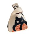 thumbnail image 1 of Women's Knit Tote Bag Casual Bucket Bag Hobo Bag for Autumn Vacation Outdoor, 1 of 8