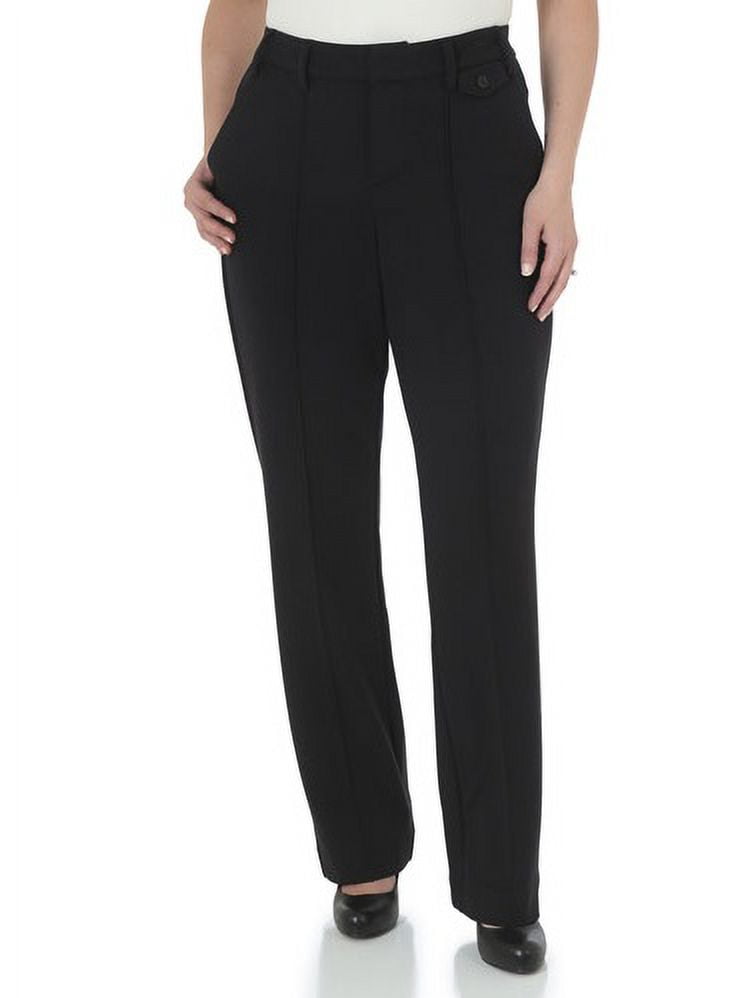 Women's Knit Trousers With Seaming Details - Walmart.com