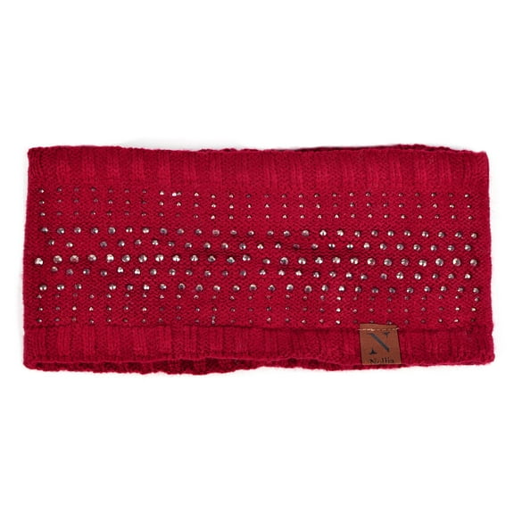 Women's Knit Winter Lined Headbands - Knitted Ear Warmer