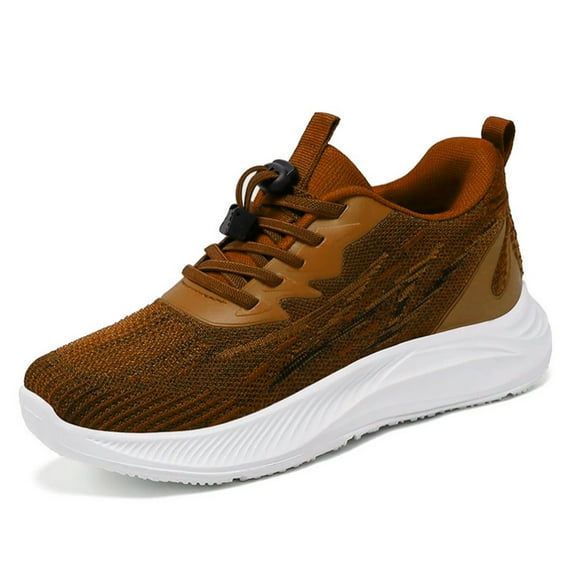 Women's Knitted Breathable Mesh Platform Thick Sole Mule Sneakers Classic Lace-Up Orthopedic Slip-On Slingback Loafers Slippers Summer Comfortable Casual Walking Shoes