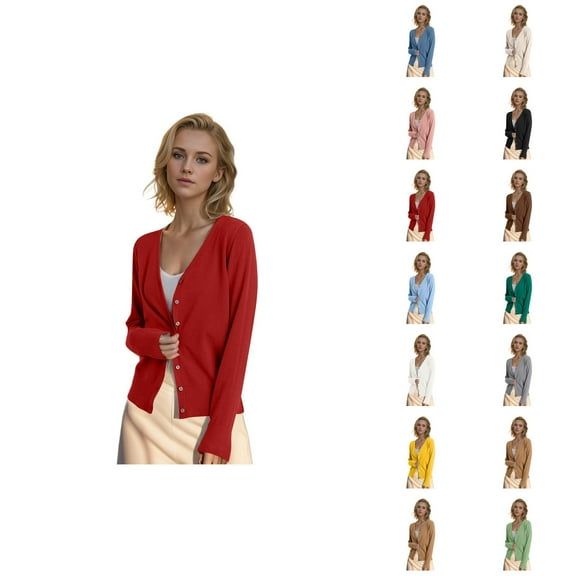 Women's Knitted Cardigan Sweater Women's Autumn And Winter Coat Large Size Cardigan Outerwear Cardigan Sweaters for Women