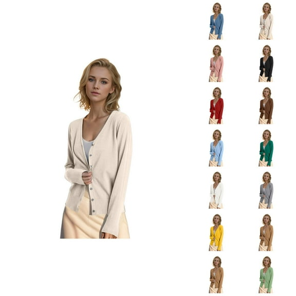 Women's Knitted Cardigan Sweater Women's Autumn And Winter Coat Large Size Cardigan Outerwear Cardigan Sweaters for Women