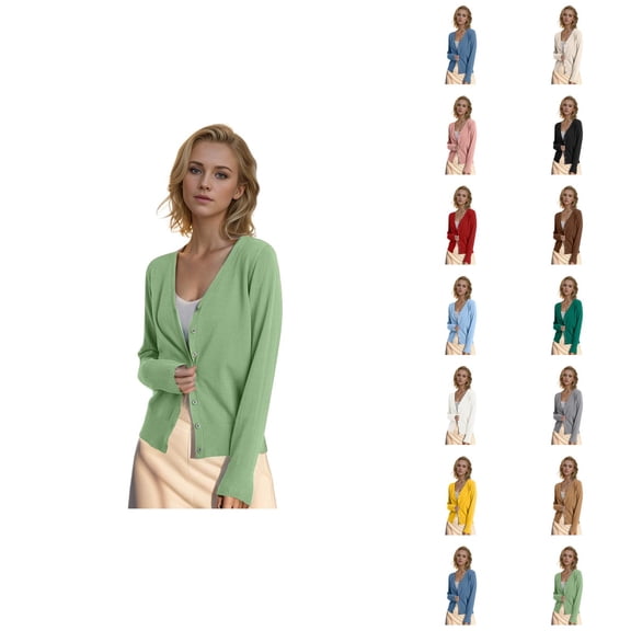 Women's Knitted Cardigan Sweater Women's Autumn And Winter Coat Large Size Cardigan Outerwear Cardigan Sweaters for Women