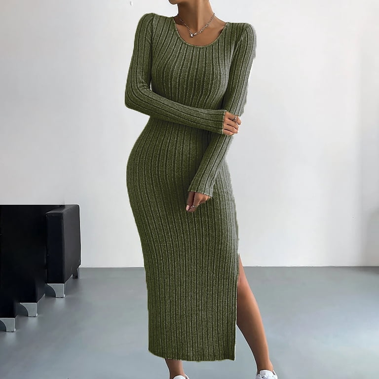 knitted dress long maxi summer Neasa Knit Maxi Dress
