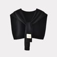thumbnail image 1 of Women's Knitted Sweater Shawl Wraps, Casual Lightweight Shawl for Office Air-Conditioned Rooms Daily Wear, 1 of 8