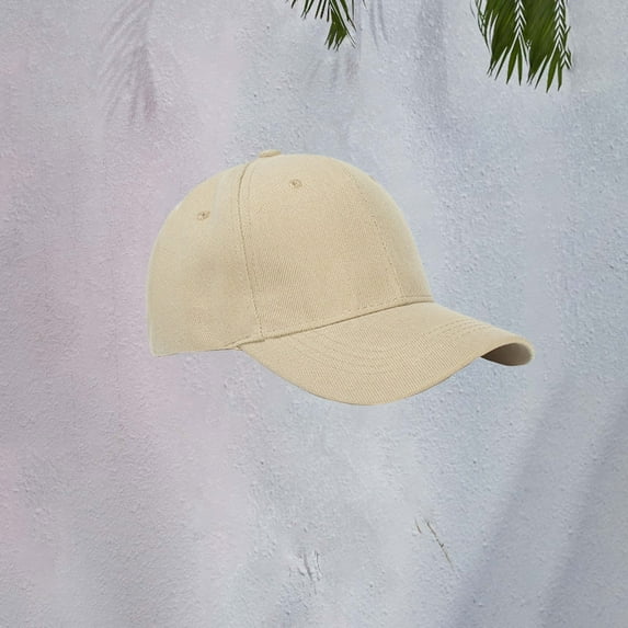 Women's Korean Style Baseball Cap, Adjustable Large Head Size Hat for Casual Wear, 6-Panel Unisex Cap, Fashion Daily Sun Hat for Outdoor Activities and Workouts, Breathable Comfortable Baseball Cap C