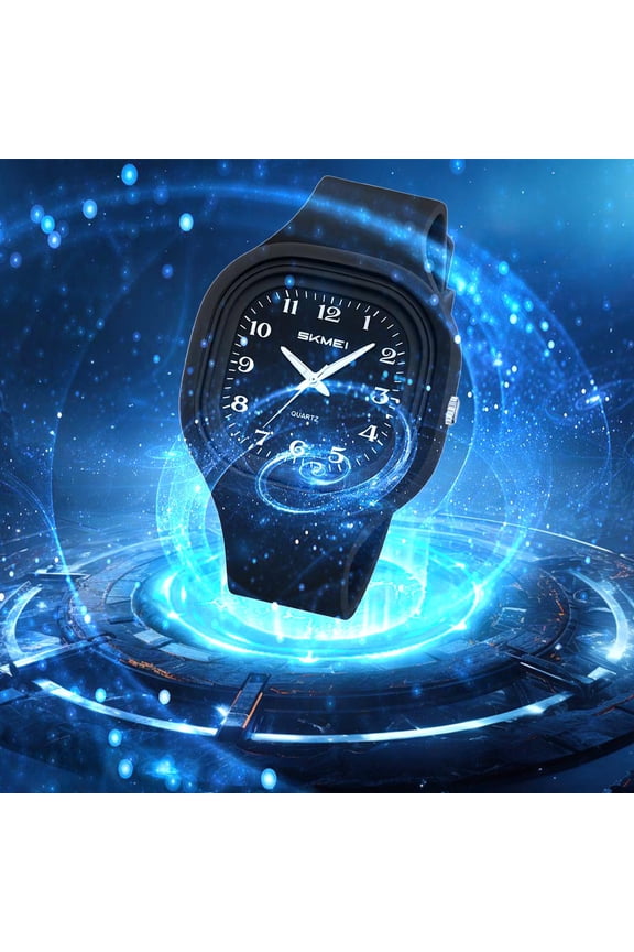Women's Korean Style Watch, Casual Trendy Student Wristwatch, Small Fresh Fashion Timepiece, Features Pointer Display and Lightweight Design for School, Casual Outing, and Daily Wear.