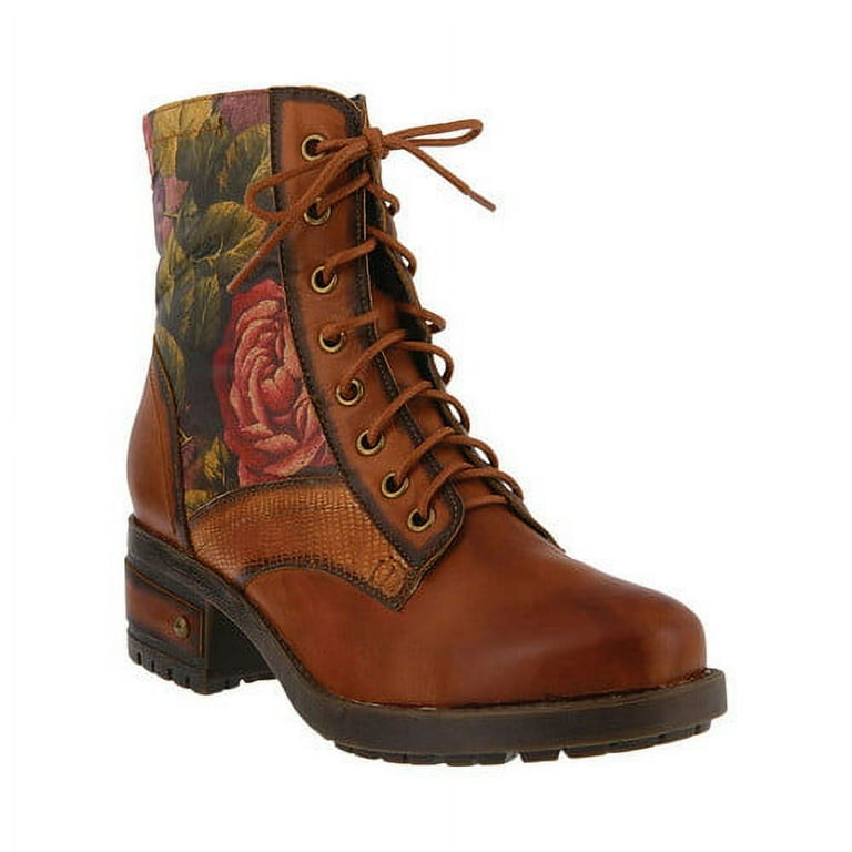 Women s L Artiste by Spring Step Marty Lace Up Boot Walmart