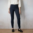 thumbnail image 1 of Women's LC Lauren Conrad High Rise Super Skinny Ponte Pants Color: Blue Abundance Size: M LONG, 1 of 4