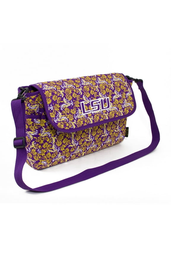 Women's LSU Tigers Bloom Messenger Bag