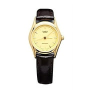Womens LTP1094Q-9A Analog Quartz Brown Watch