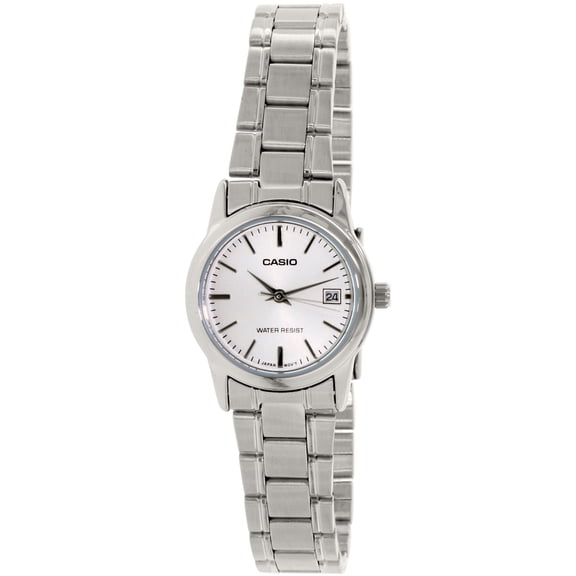 Women's LTPV002D-7A Silver Stainless-Steel Quartz Watch