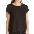 thumbnail image 1 of Women's La Cera 5560 Comfort Cap Sleeve Tee (Black S), 1 of 1