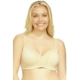 thumbnail image 1 of Women's La Leche League 4502 Heavenly Wireless Padded Nursing Bra with Lace (Beige 38DD), 1 of 4