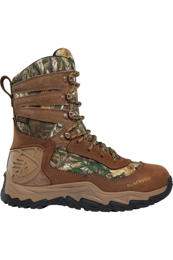 Women's LaCrosse Windrose 8" 600G Hunting Boot Realtree Edge Nubuck Leather/Textile 5 M