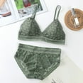 thumbnail image 1 of Women's Lace Bra Set Seamless Bra + Panties, 1 of 5