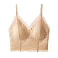 thumbnail image 1 of Women's Lace Bralettes Bras Unlined Wireless Comfortable Everyday Bra Women V Neck Unlined Basic Everyday Wirefree Lingerie Unpadded, 1 of 9