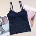 thumbnail image 1 of Women's Lace Classic Camisole With Pad Adjustable Spaghetti Strap Tank Top, 1 of 3