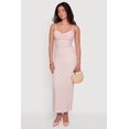 thumbnail image 1 of Women's Lace Cowl Neck Sweetheart Neckline Keyhole Back Dress, 1 of 3