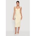thumbnail image 1 of Women's Lace Detail Bustier Midi Dress, 1 of 3