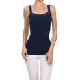 thumbnail image 1 of Women's Lace Detail Trim Cami Top - NAVY, 1 of 1